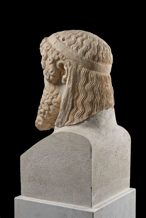 hermes skull|Head of Hermes from a hermaic stele (herm) .